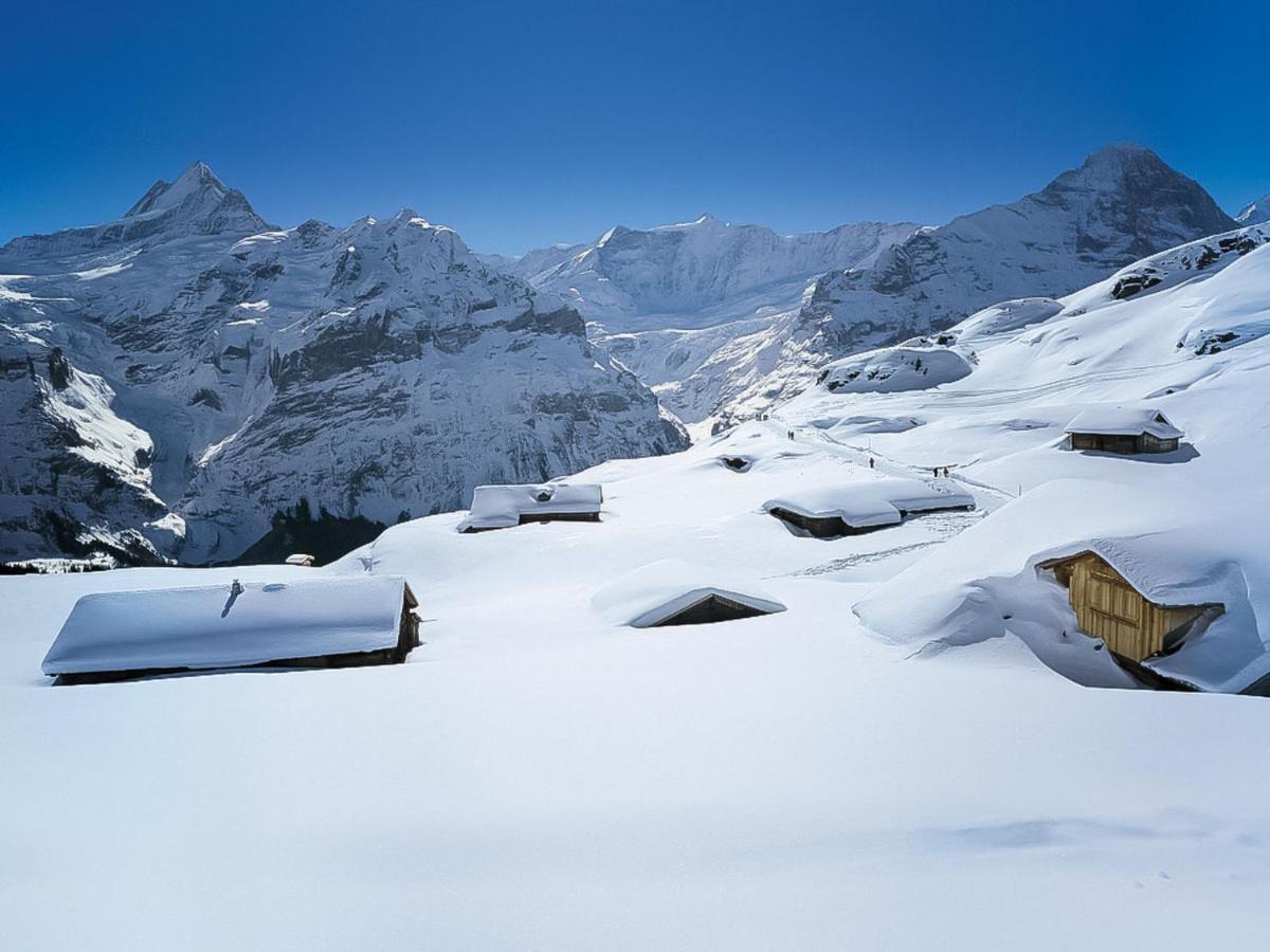 Apartment Chalet Abendrot Apartments-5 By Interhome Grindelwald Exterior photo
